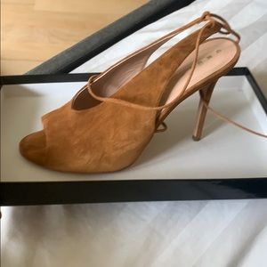 Suede shoes